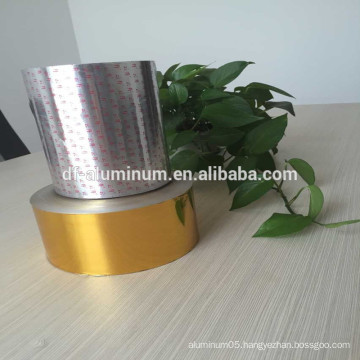 Quality printed aluminum lidding foil with PP/PS lacquer for yogurt cups